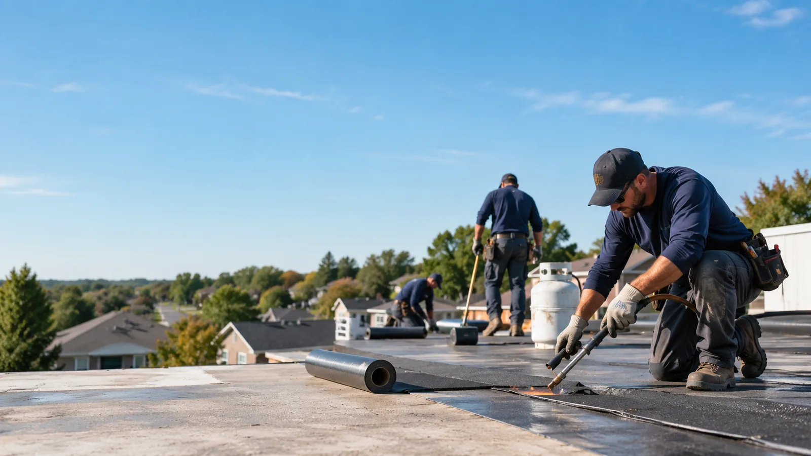 Flat Roof Leak Repair providers in Glenpool, OK